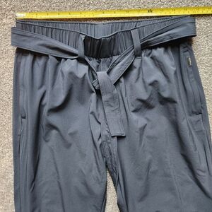 Eddie Bauer Blue / Gray Belted Travel Pant